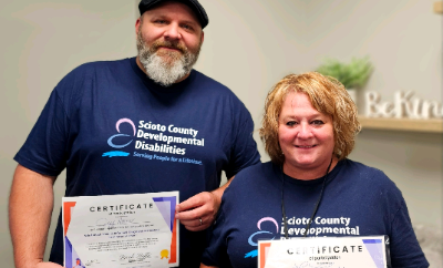 SCDD staff receive Biographical Timeline Certification