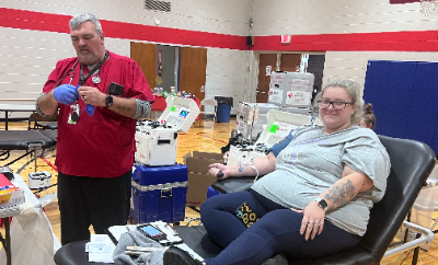 SCDD hosts Red Cross blood drive for VRS graduate