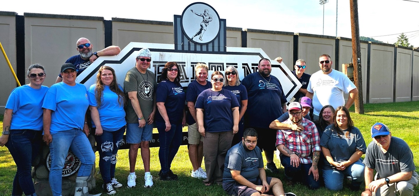 SCDD staff and community partners at the 2024 River Days Parade